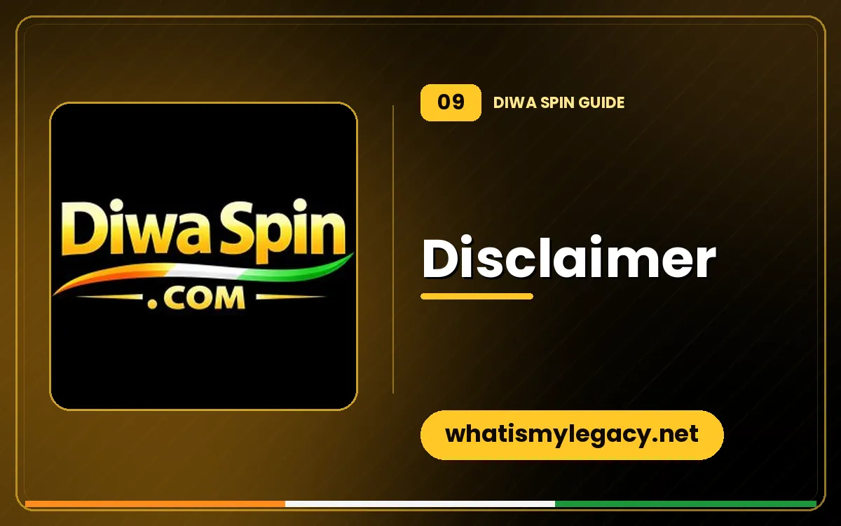Diwa Spin Disclaimer